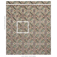 SCHUMACHER  TAPIS TIRAZ VELVET   Multi   - 80602
