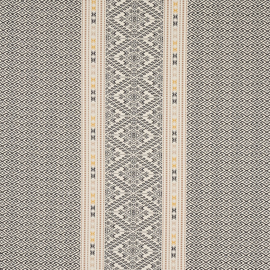 SCHUMACHER  TAPIS RUIZ JACQUARD PATTERN WOVENS PATTERN WOVENS BLACK   - 80610