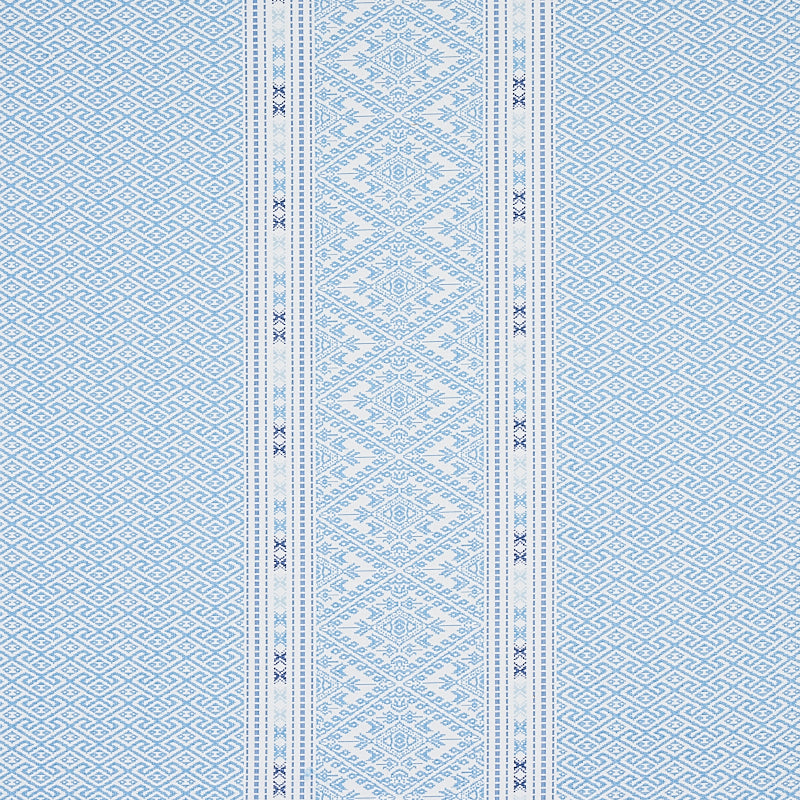 SCHUMACHER  TAPIS RUIZ JACQUARD PATTERN WOVENS PATTERN WOVENS SKY   - 80611