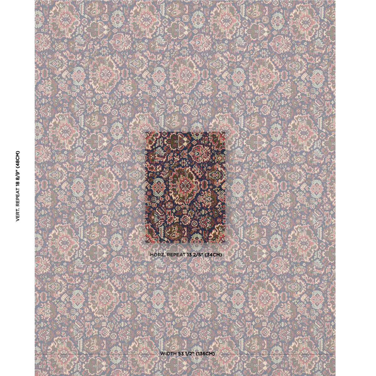 SCHUMACHER  BOHEMIA PALLAY ÉPINGLÉ WOVEN WOVEN MULTI   - 80621