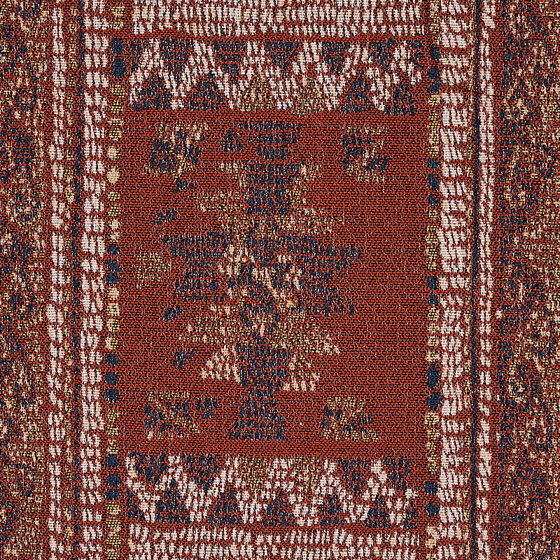 SCHUMACHER  TAPIS MARACENA JACQUARD PATTERN WOVENS PATTERN WOVENS RED   - 80631