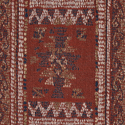 SCHUMACHER  TAPIS MARACENA JACQUARD PATTERN WOVENS PATTERN WOVENS RED   - 80631