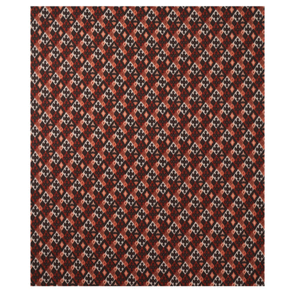 SCHUMACHER  CABANA SASHA DIAMOND IKAT PATTERN WOVEN PATTERN WOVEN TERRACOTTA   - 80660