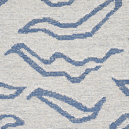 SCHUMACHER  TAPIS KATA PATTERN WOVENS PATTERN WOVENS DENIM   - 80682