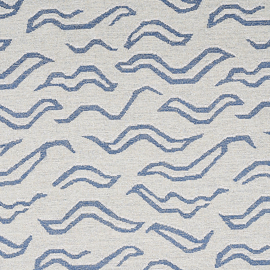 SCHUMACHER  TAPIS KATA PATTERN WOVENS PATTERN WOVENS DENIM   - 80682