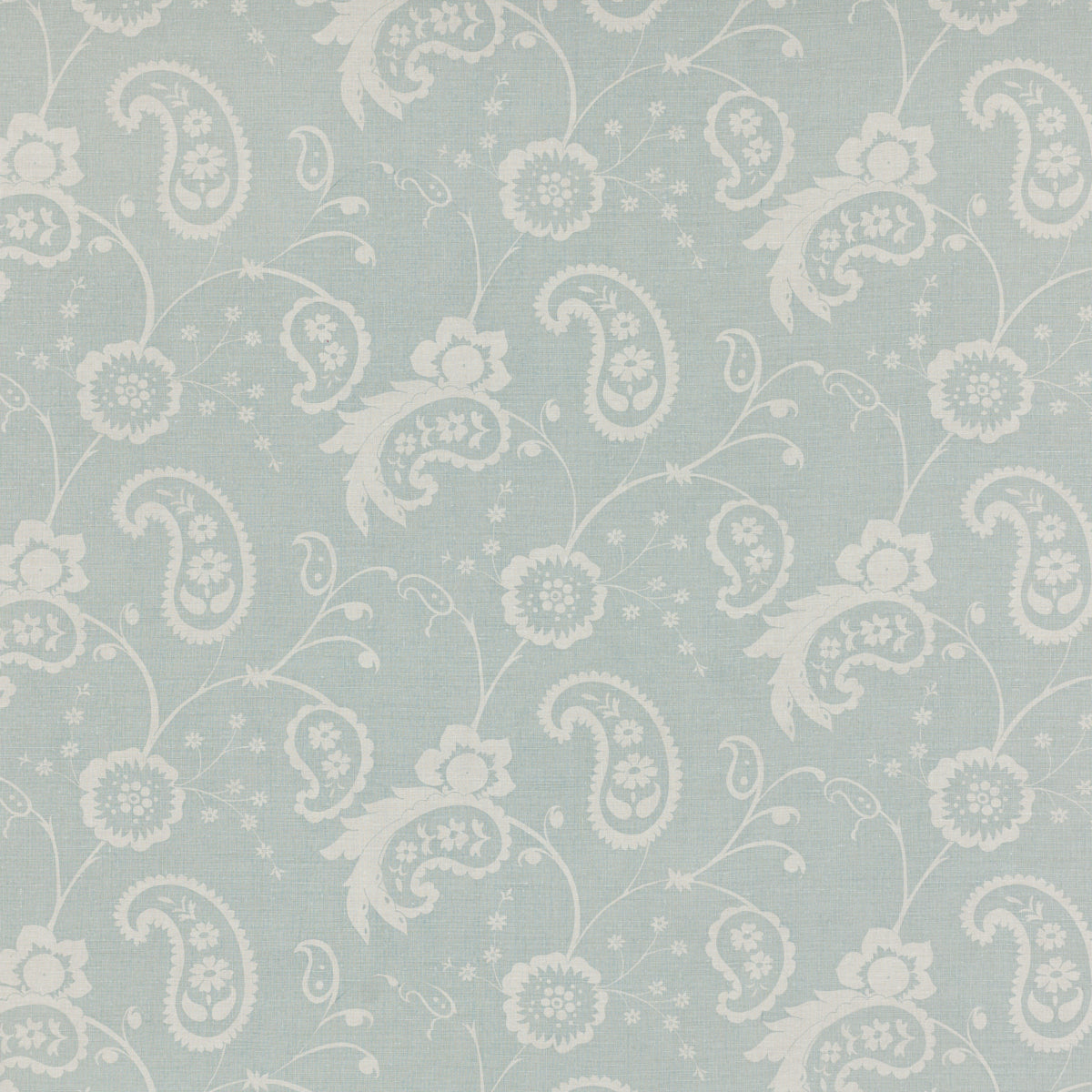 SCHUMACHER  RAOUL TEXTILES RAJA PRINTS PRINTS ROBIN'S EGG   - 806N67