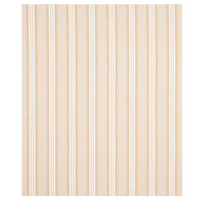 SCHUMACHER  CABANA ETRUSCAN STRIPE PATTERN WOVEN PATTERN WOVEN IVORY , OCHRE   - 80720