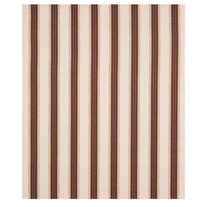 SCHUMACHER  CABANA ETRUSCAN STRIPE PATTERN WOVEN PATTERN WOVEN BROWN   - 80722