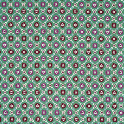 SCHUMACHER  CABANA LARISSA PATTERN WOVEN PATTERN WOVEN JADE   - 80772