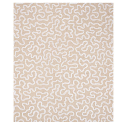 SCHUMACHER  SMITH STREET Riley Embroidery EMBROIDERIES EMBROIDERIES IVORY ON NATURAL   - 80792