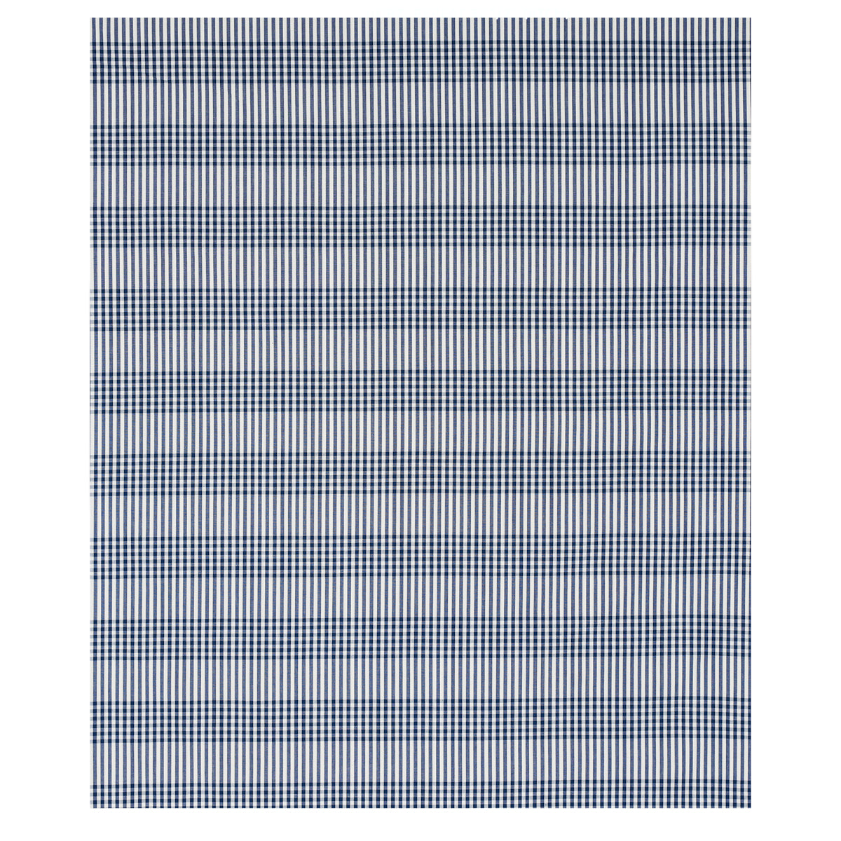 SCHUMACHER FABRIC  SMITH STREET BERGEN PLAID   NAVY   - 80802