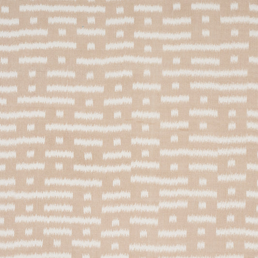 SCHUMACHER  SMITH STREET ABSTRACT IKAT PATTERN WOVENS PATTERN WOVENS NATURAL   - 80830