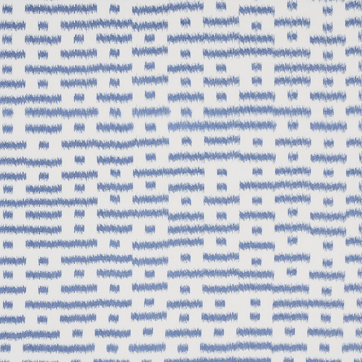 SCHUMACHER  SMITH STREET ABSTRACT IKAT PATTERN WOVENS PATTERN WOVENS INDIGO   - 80832