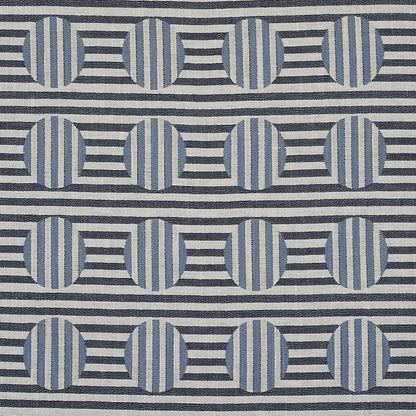 SCHUMACHER  SMITH STREET SOTO PATTERN WOVENS PATTERN WOVENS DENIM   - 80840