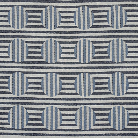 SCHUMACHER  SMITH STREET SOTO PATTERN WOVENS PATTERN WOVENS DENIM   - 80840