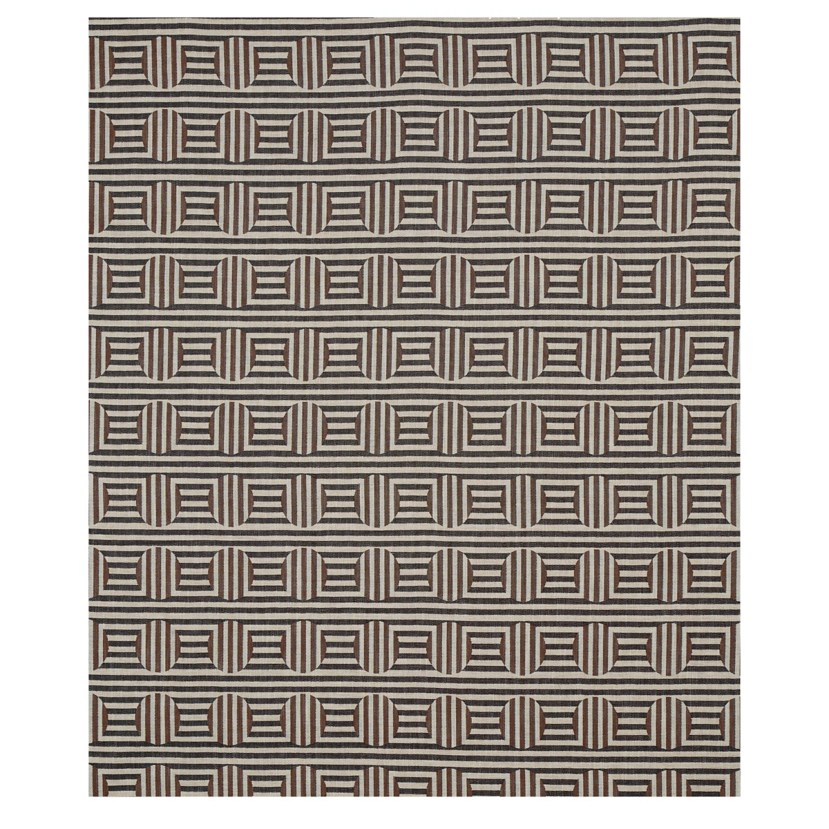 SCHUMACHER  SMITH STREET SOTO PATTERN WOVENS PATTERN WOVENS CHARCOAL   - 80842