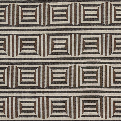 SCHUMACHER  SMITH STREET SOTO PATTERN WOVENS PATTERN WOVENS CHARCOAL   - 80842