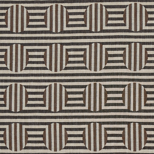 SCHUMACHER  SMITH STREET SOTO PATTERN WOVENS PATTERN WOVENS CHARCOAL   - 80842