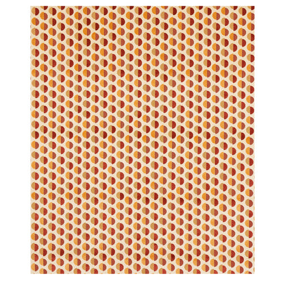 SCHUMACHER  SMITH STREET HALF MOON VELVET CUT VELVET,VELVETS CUT VELVET,VELVETS OCHRE   - 80851