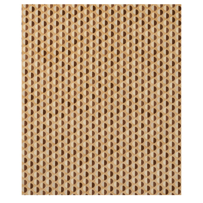 SCHUMACHER  SMITH STREET HALF MOON VELVET CUT VELVET,VELVETS CUT VELVET,VELVETS CAMEL   - 80852