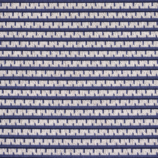SCHUMACHER  STEPHANIE SEAL BROWN STRUKTUR ??PINGL?? WOVEN WOVEN LAPIS   - 81041