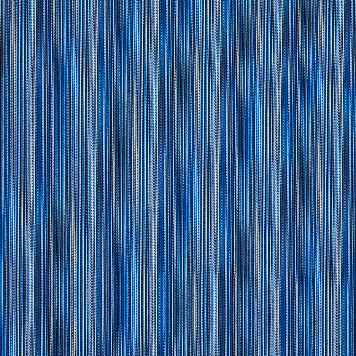 SCHUMACHER  INDOOR/OUTDOOR FINO STRIPE INDOOR/OUTDOOR PATTERN WOVENS,INDOOR/OUTDOOR PATTERN WOVENS,INDOOR/OUTDOOR COBALT   - 81070