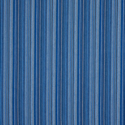 SCHUMACHER  INDOOR/OUTDOOR FINO STRIPE INDOOR/OUTDOOR PATTERN WOVENS,INDOOR/OUTDOOR PATTERN WOVENS,INDOOR/OUTDOOR COBALT   - 81070
