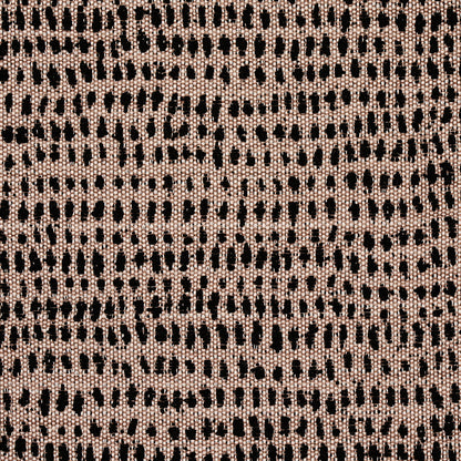 Beige indoor/outdoor pattern woven fabric with subtle dark markings.