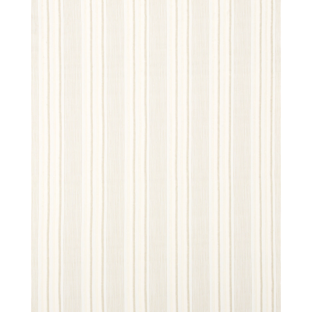 Cream vertical striped wallpaper with pale beige stripes and subtle texture.