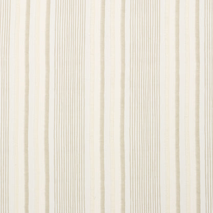 Cream and beige vertical striped wallpaper texture with subtle ribbed stripes.