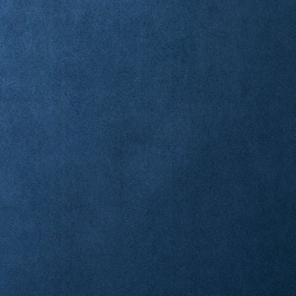 Navy blue velvet-textured fabric swatch.
