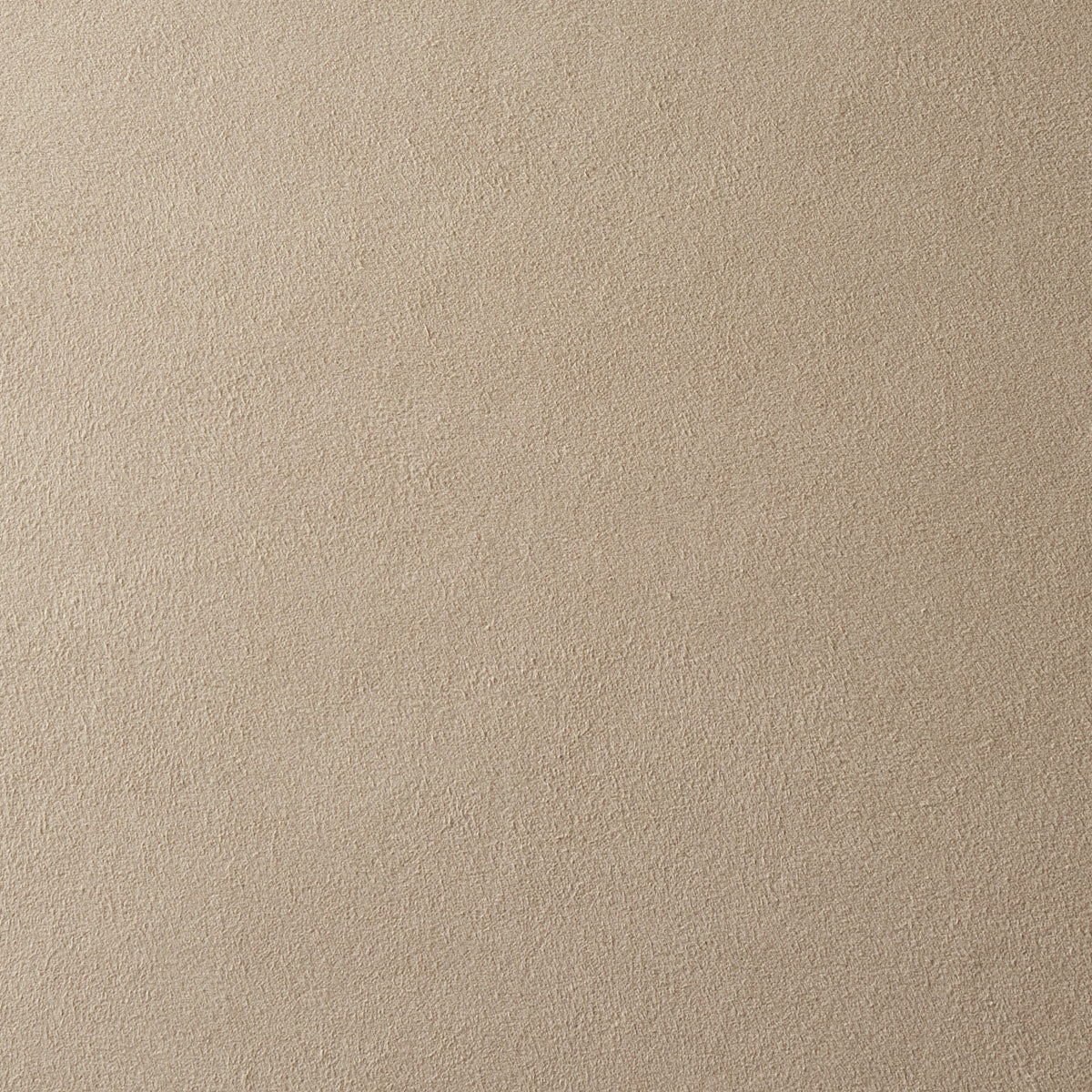 Beige faux suede fabric close-up with soft nap and warm tan tone.