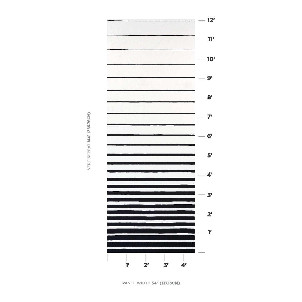 SCHUMACHER  MILES REDD RIBBON APPLIQU?? PANEL PATTERN WOVENS PATTERN WOVENS BLACK ON IVORY   - 81142