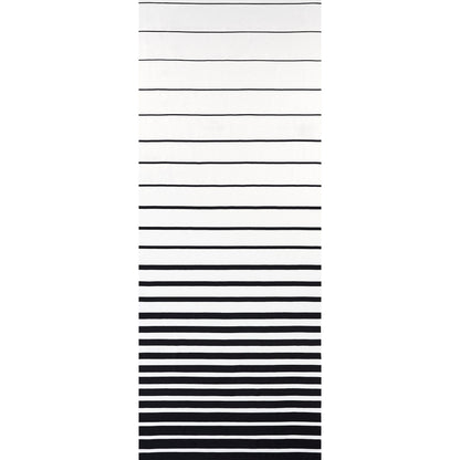 SCHUMACHER  MILES REDD RIBBON APPLIQU?? PANEL PATTERN WOVENS PATTERN WOVENS BLACK ON IVORY   - 81142