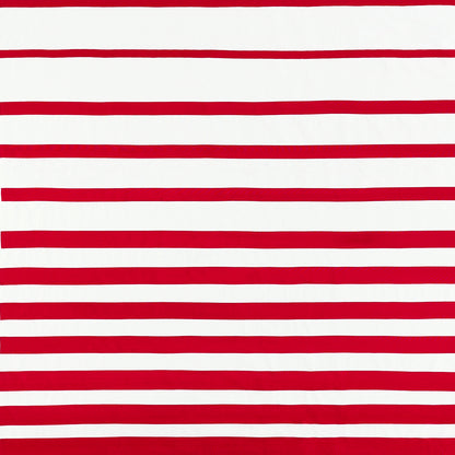 SCHUMACHER  MILES REDD RIBBON APPLIQU?? PANEL PATTERN WOVENS,EMBROIDERIES PATTERN WOVENS,EMBROIDERIES RED ON IVORY   - 81143