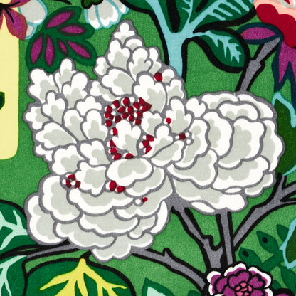 SCHUMACHER FABRIC  VELVET & VELVET TRIMS CHIANG MAI DRAGON VELVET   JADE   - 81171