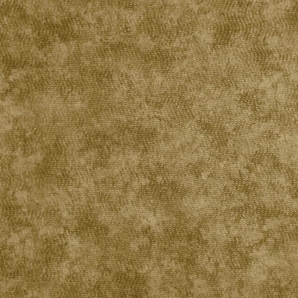 Golden beige textured wallcovering with a mottled boucle-like pattern.