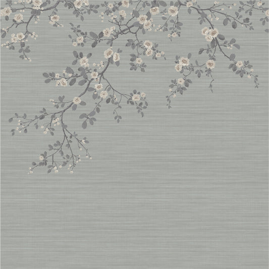 JF Fabrics -Wallpaper 8128 63 Wallpaper Blue  Non-Woven,Specialty,Mural,Width Extendable - 8263463 W8791