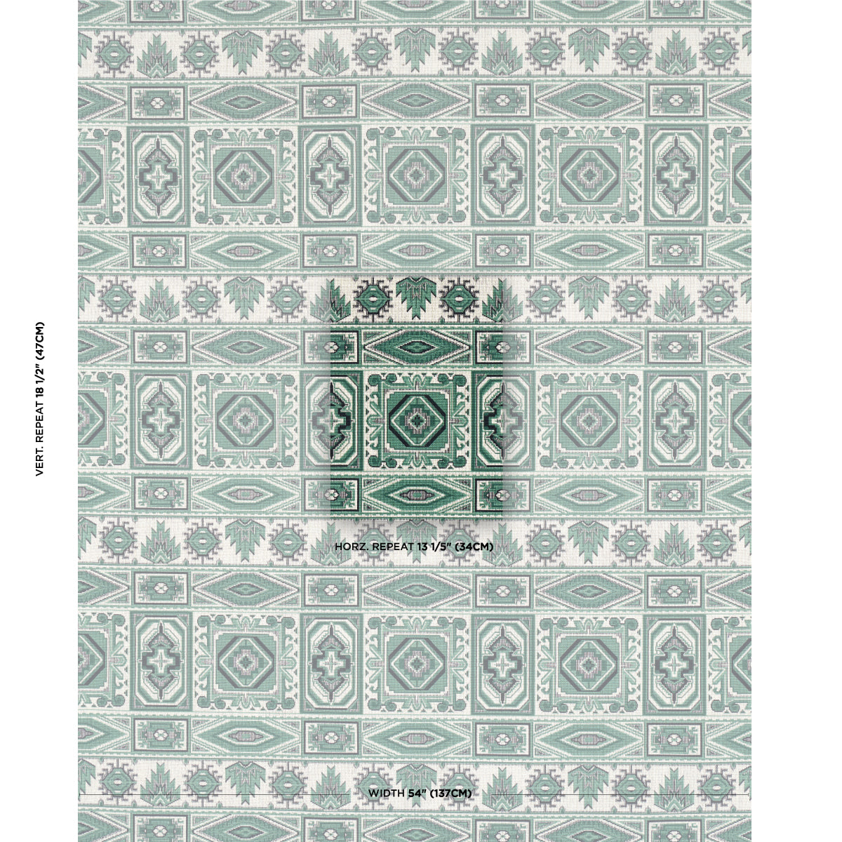 SCHUMACHER FABRIC  CUT & PATTERNED VELVETS CROWLEY ????????????????????PINGL????????????????????   GREEN   - 81331