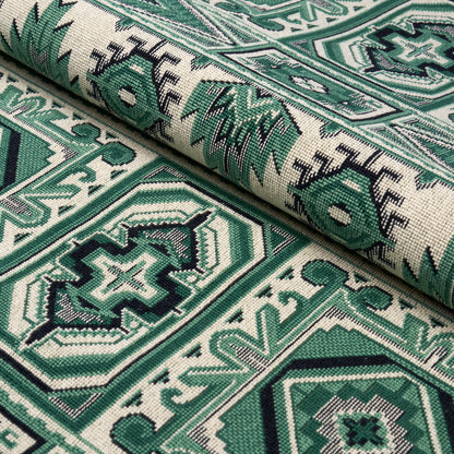 SCHUMACHER FABRIC  CUT & PATTERNED VELVETS CROWLEY ????????????????????PINGL????????????????????   GREEN   - 81331