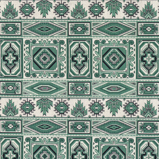 SCHUMACHER FABRIC  CUT & PATTERNED VELVETS CROWLEY ????????????????????PINGL????????????????????   GREEN   - 81331