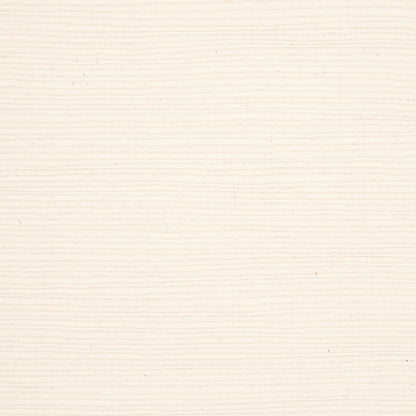 Cream linen-like fabric texture with subtle horizontal weave, close-up background.