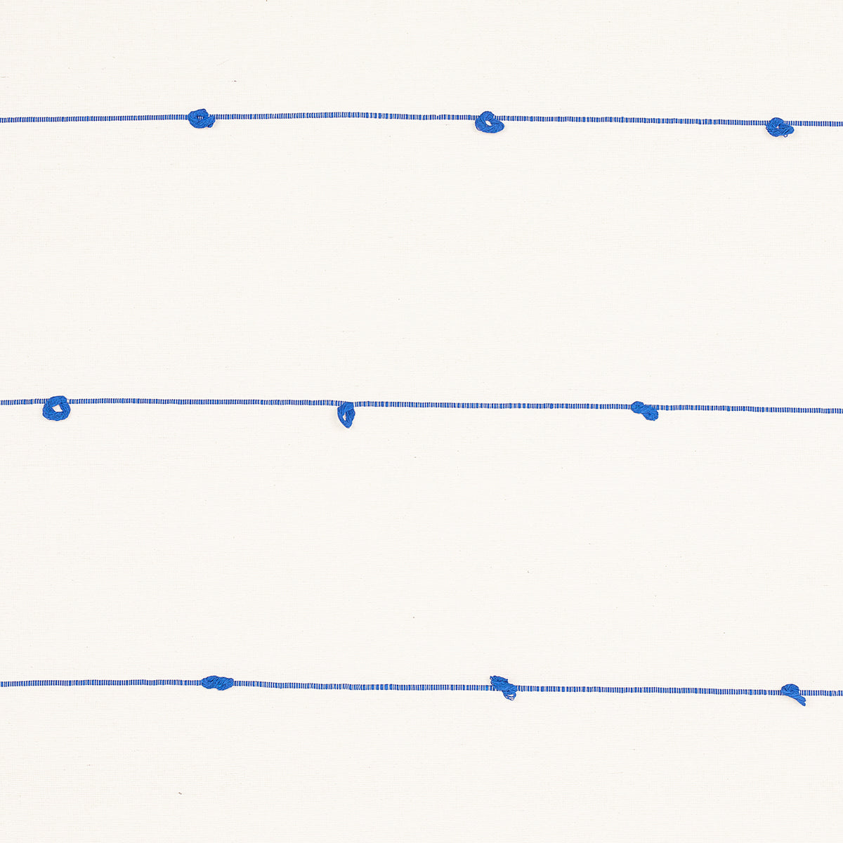 SCHUMACHER  ONORA GLOBO KNOTTED HANDWOVEN PATTERN WOVENS PATTERN WOVENS ROYAL BLUE   - 81380