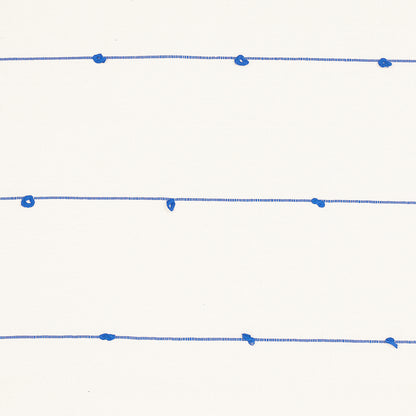 SCHUMACHER  ONORA GLOBO KNOTTED HANDWOVEN PATTERN WOVENS PATTERN WOVENS ROYAL BLUE   - 81380