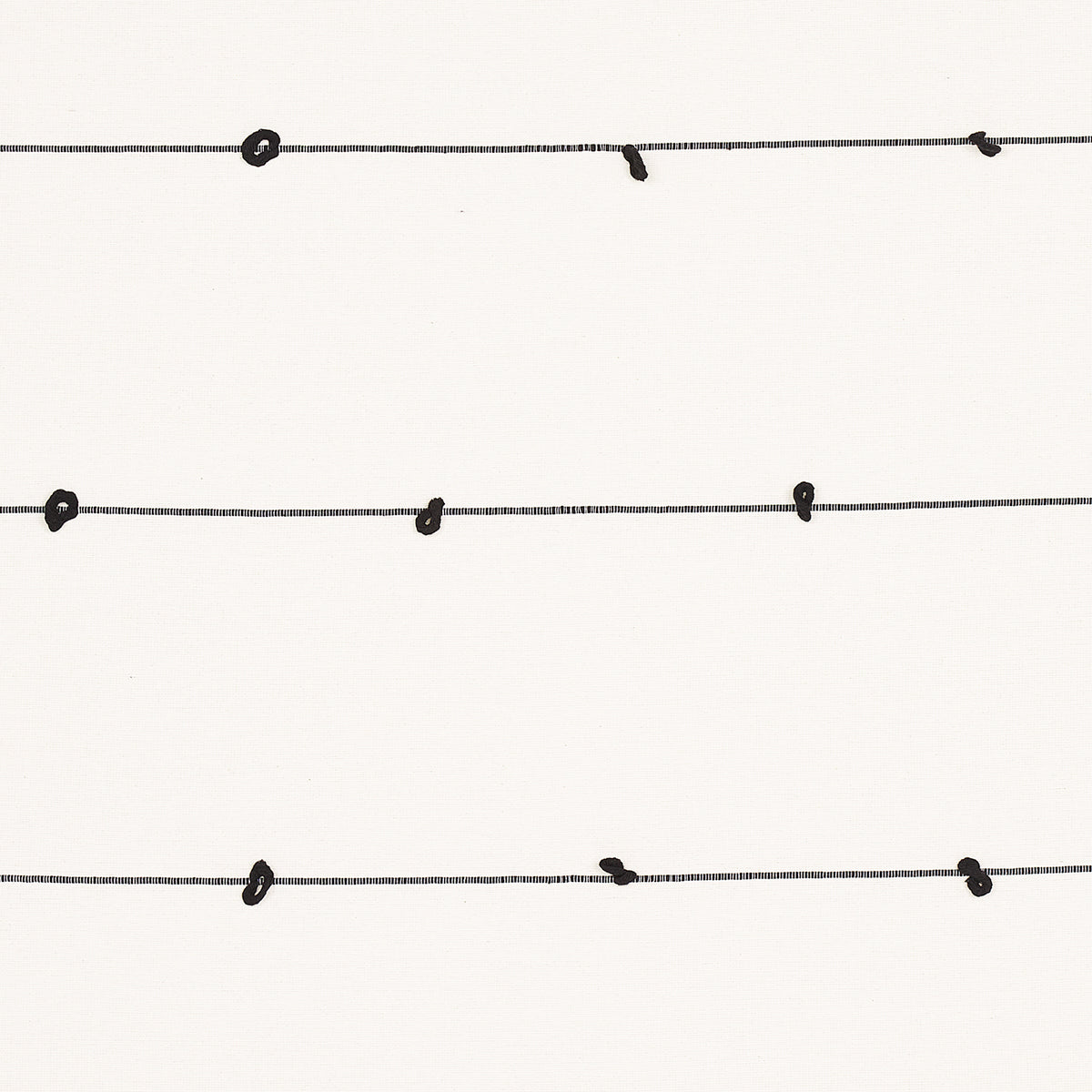 SCHUMACHER  ONORA GLOBO KNOTTED HANDWOVEN PATTERN WOVENS PATTERN WOVENS BLACK   - 81381