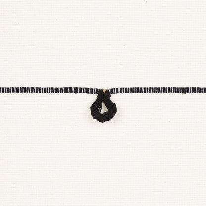 SCHUMACHER  ONORA GLOBO KNOTTED HANDWOVEN PATTERN WOVENS PATTERN WOVENS BLACK   - 81381