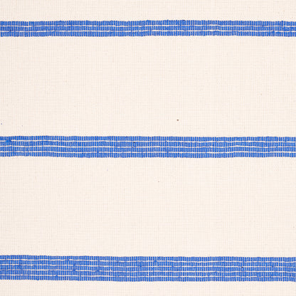 SCHUMACHER  ONORA CAMBAYA HANDWOVEN STRIPE PATTERN WOVENS PATTERN WOVENS BLUE   - 81391