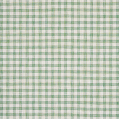 SCHUMACHER FABRIC  EASY ELEMENTS MARTINA PLAID INDOOR/OUTDOOR   GREEN   - 81411