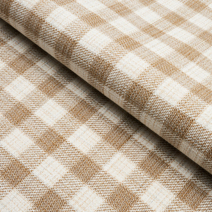 SCHUMACHER  EASY ELEMENTS MARTINA PLAID INDOOR/OUTDOOR PATTERN WOVENS,HIGH PERFORMANCE,INDOOR/OUTDOOR PATTERN WOVENS,HIGH PERFORMANCE,INDOOR/OUTDOOR NATURAL   - 81412