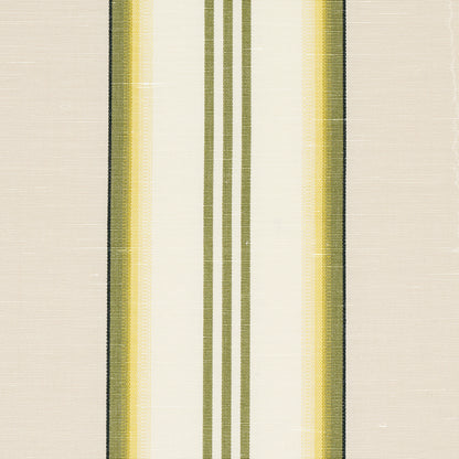 SCHUMACHER  WILLIAMSBURG RANDOLPH STRIPE MOIR?? MOIR?? MOIR?? MAGNOLIA   - 81421